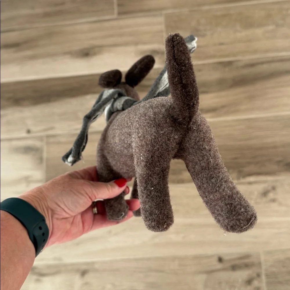 Northlight 7.75 inch dog doxie dachshund dog with scarf holiday decor
